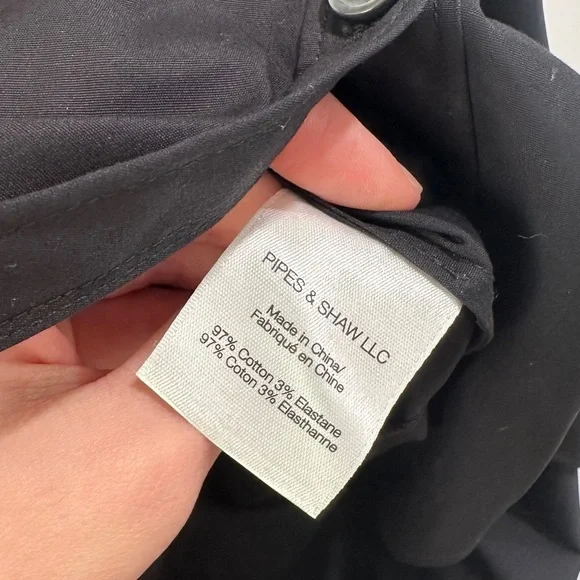 Veronica Beard Classic Black ruched SHIRTDRESS SIZE 4. Worn once excellent - Picture 13 of 13